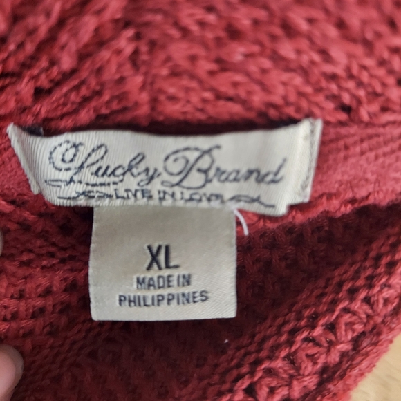 Lucky brand drape cardigan duster size XL - Picture 7 of 7